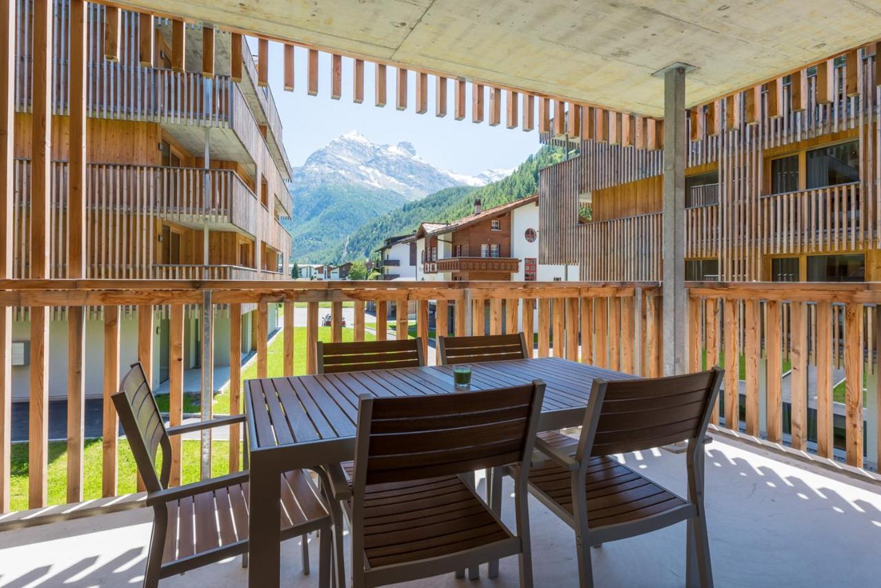 Montela Hotel & Resort - Suiten Saas-Grund Ngoại thất bức ảnh