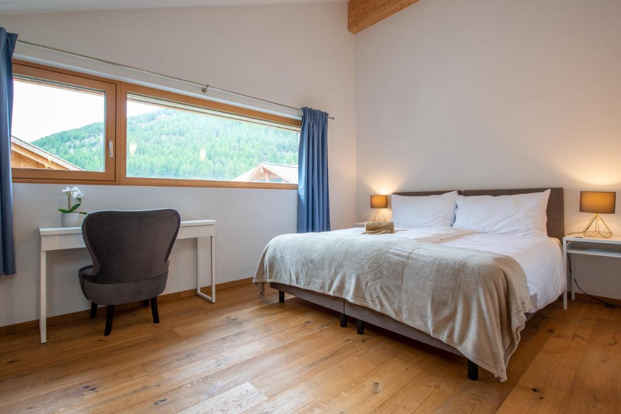 Montela Hotel & Resort - Suiten Saas-Grund Ngoại thất bức ảnh